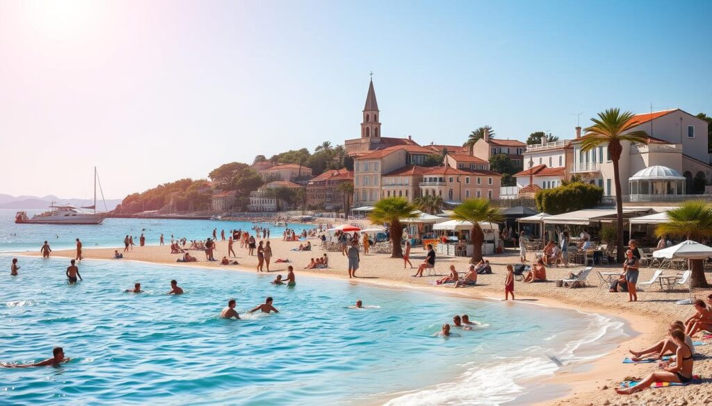 Strandaktivitäten Sveti Filip i Jakov Kurzreise nach Sveti Filip i Jakov Kroatien - Strandaktivitäten Sveti Filip i Jakov
