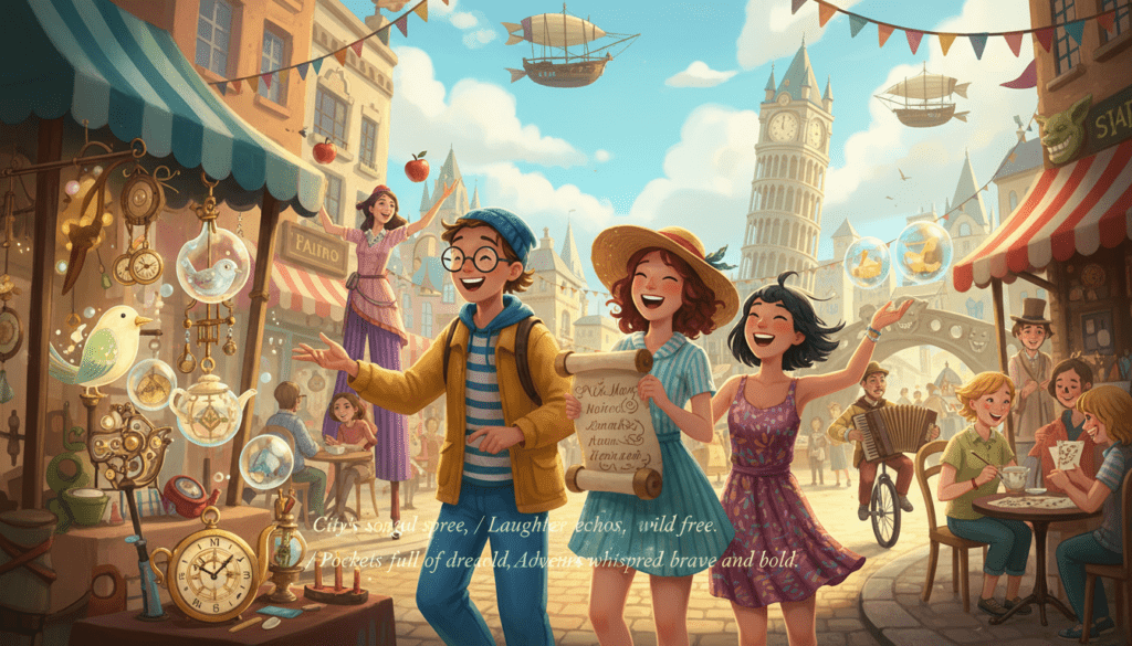 Humorvolle Stadtabenteuer Lyrik Humorvolle Stadtabenteuer Lyrik