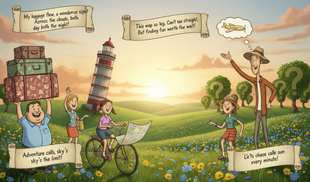 reisegedichte lustig