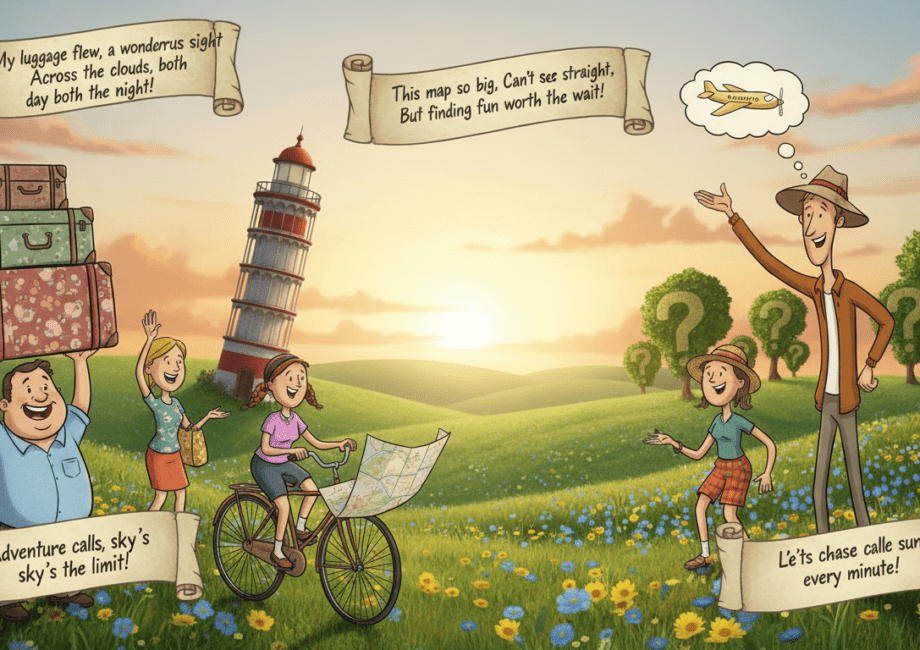 reisegedichte lustig